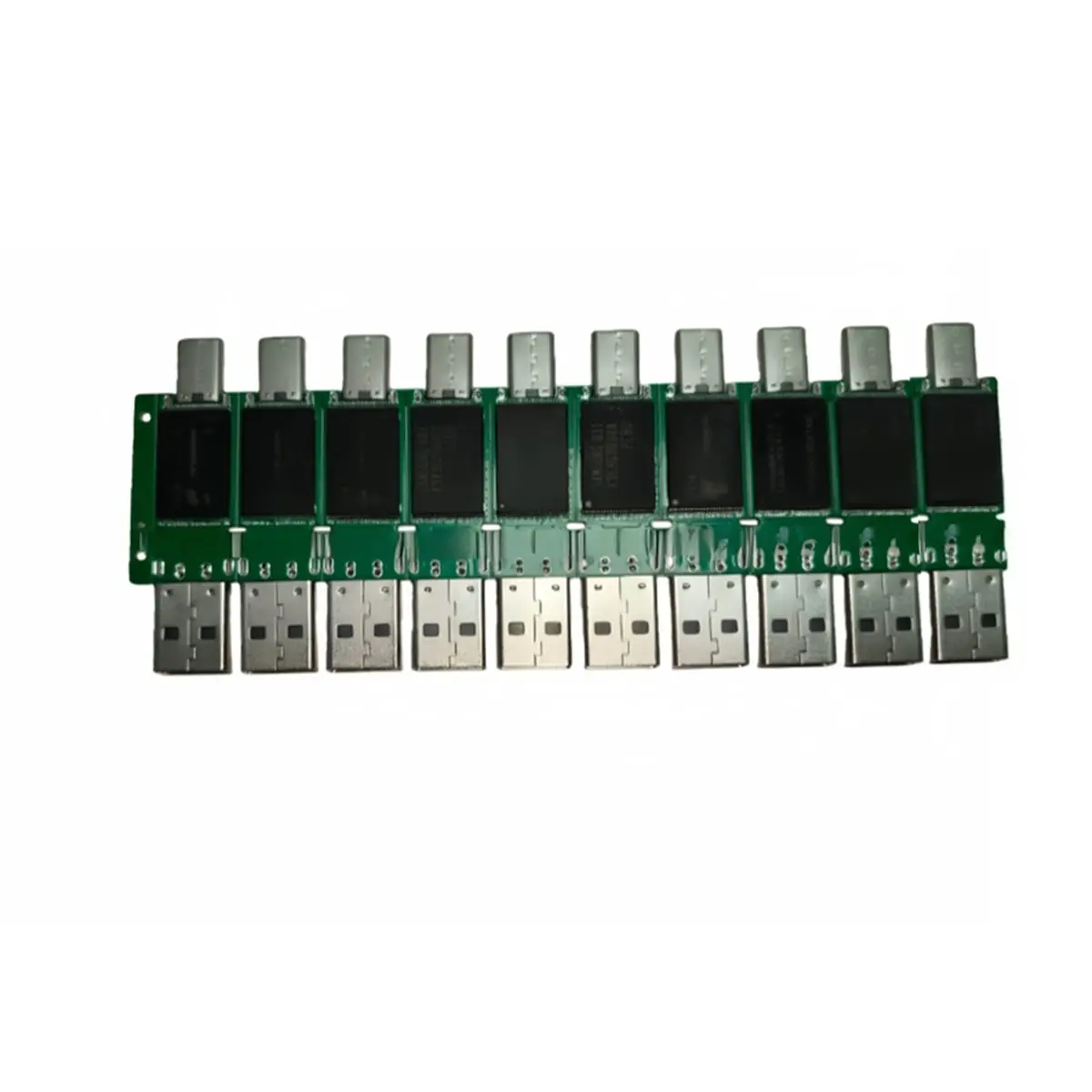 New Electronics 10pcs 128MB USB2.0 Flash Drive Dual-Interface High-Speed Chip Semi-Finished for Mobile Phone and Computer Large-