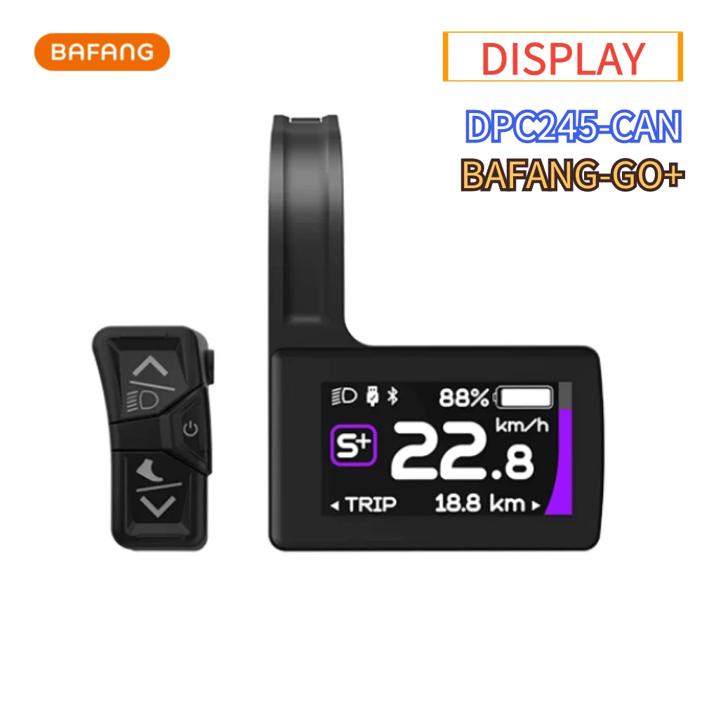 

Bafang DPC245 Display Screen Bluetooth 5.0 LCD color Bluetooth speedometer Bafang mid motor CAN protocol M510 M560 M820 M600