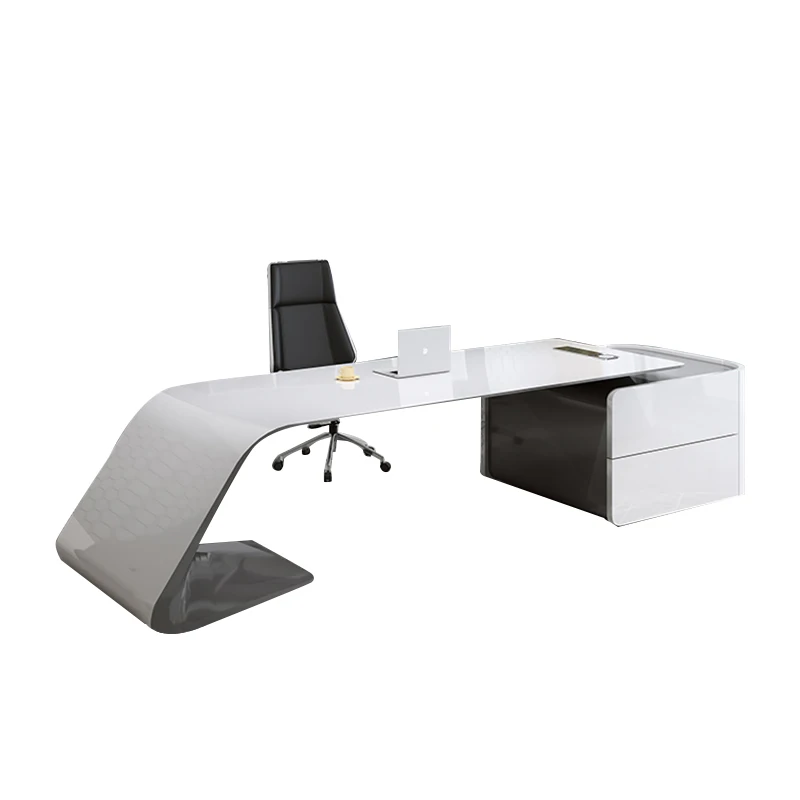 

Home Office Luxury Modern Ceo Executive Office Manager Desk L Shaped Computer Desk Office Furniture