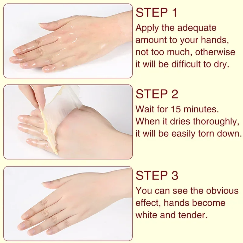 Magical Milk Honey Hand Mask Hand Wax Moisturizing Whitening Skin Care Exfoliating Calluses Hand Film Hands Care Cream 110g