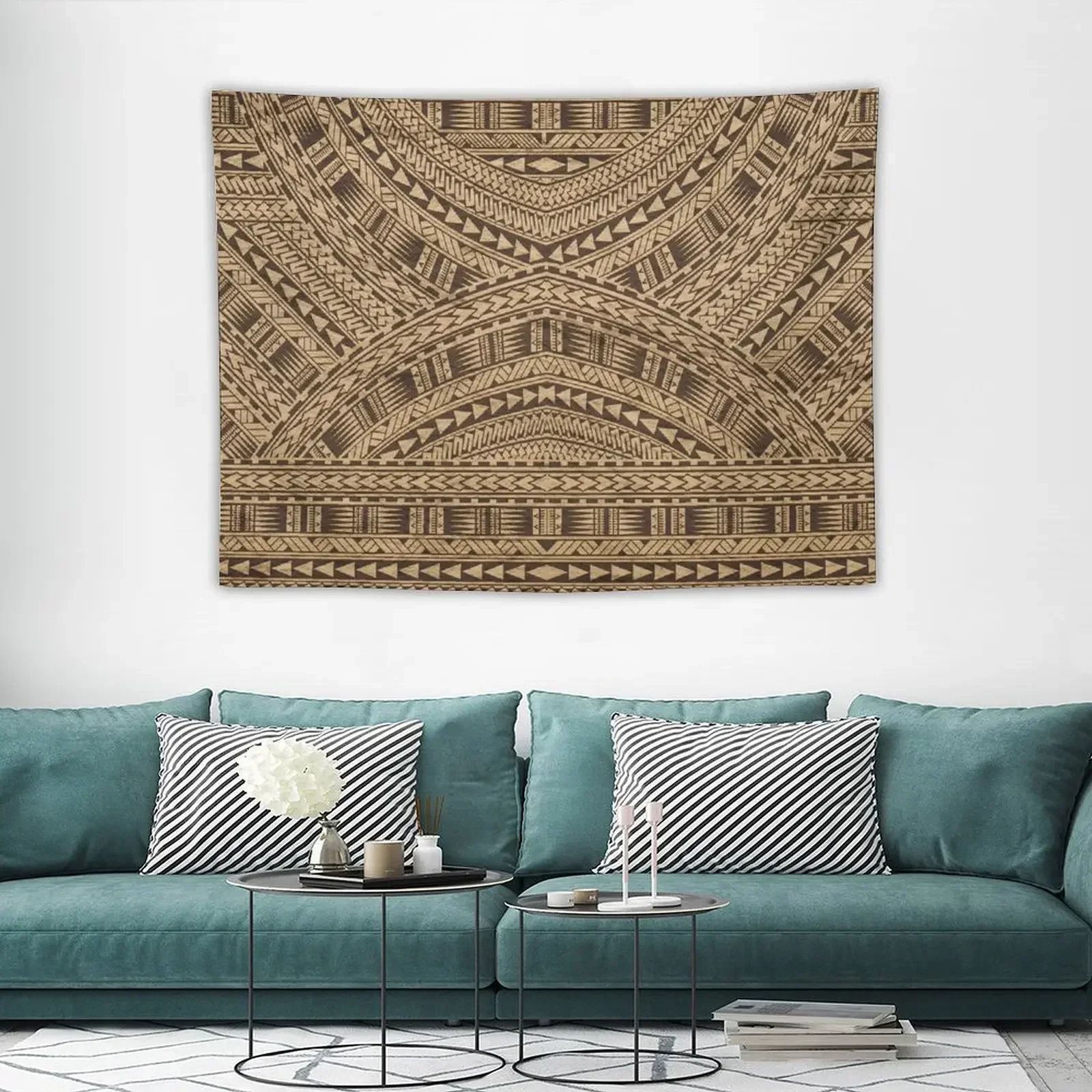 

Samoan Tapa Cloth Pattern Tapestry Room Decoration Accessories Bedrooms Decorations Aesthetic Room Decorations Tapestry