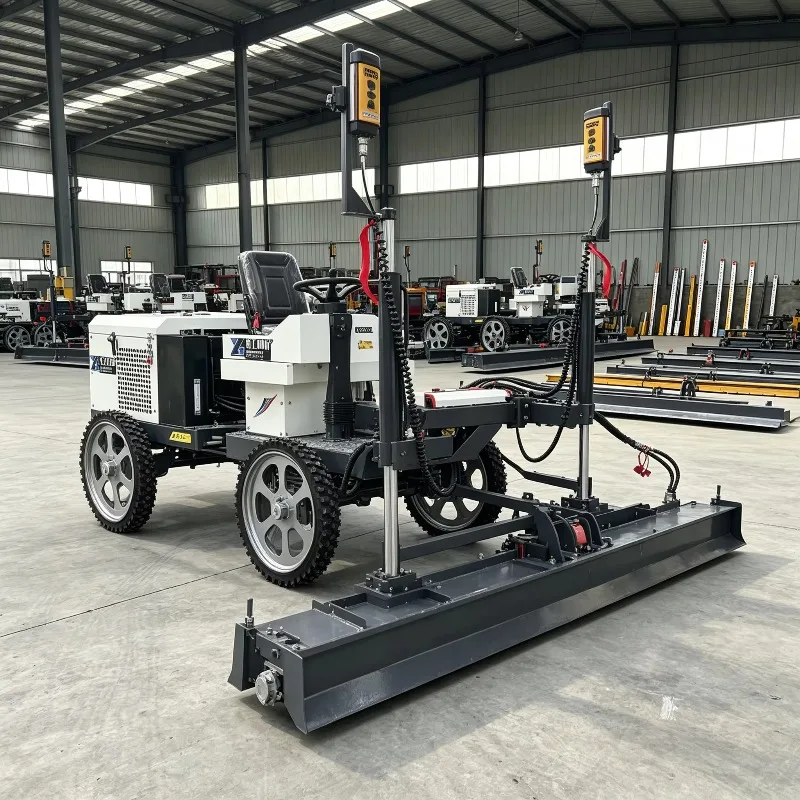 35mm Leveling Thickness Laser Screed Concrete Floor Leveling System Self Propelled Vibratory Leveler for Commercial Building