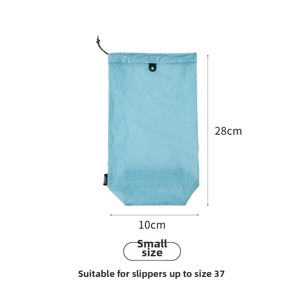 Portable Clothing Packaging Bag Multifunctional Silicone-coated Luggage Storage Bag Yellow Orange Ultra-light Weight