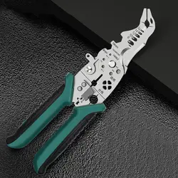 Straight Wire Stripper Bent Cutting Copper Wire Crimping Pliers Cutting Wire Pipe Electrician Plier Stripper Tools Cable Striper