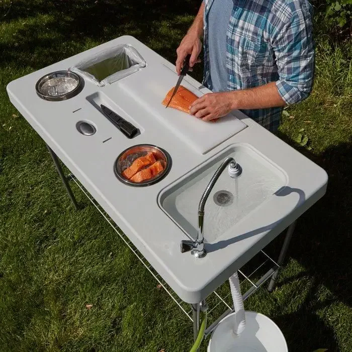 Outdoor Camping / Hunting / Fishing Cleaning Table