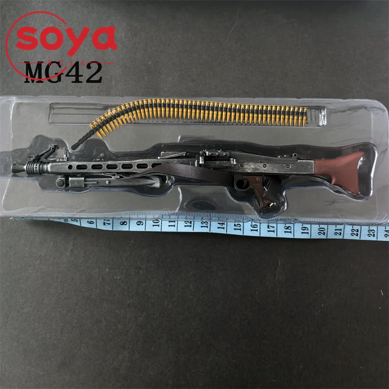 1/6 مقياس MG34 MG42 رشاش نموذج المواد البلاستيكية ل 12 "الجندي عمل الشكل المشهد ملحق اللعب دمى الهدايا جمع #5