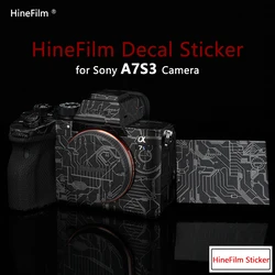 Hinefilm Skin for Sony Alpha 7 SIII Camera Sticker A7S3 Premium Camera Skin For Sony A7SIII Camera Wrap Cover A7S III Sticker