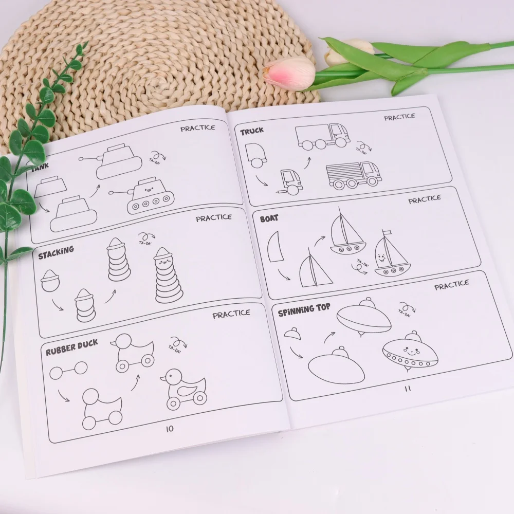 كيفية رسم كل شيء: 300 رسومات من الأشياء اللطيفة والحيوانات والطعام والهدايا وغيرها من الأشياء المذهلة للأطفال #5