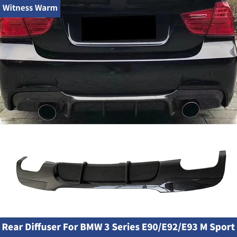 

Car Rear Diffuser Bumper Chin Lip Spoiler For BMW 3 Series E90 E92 E93 M Sport Bumper 2005-2013