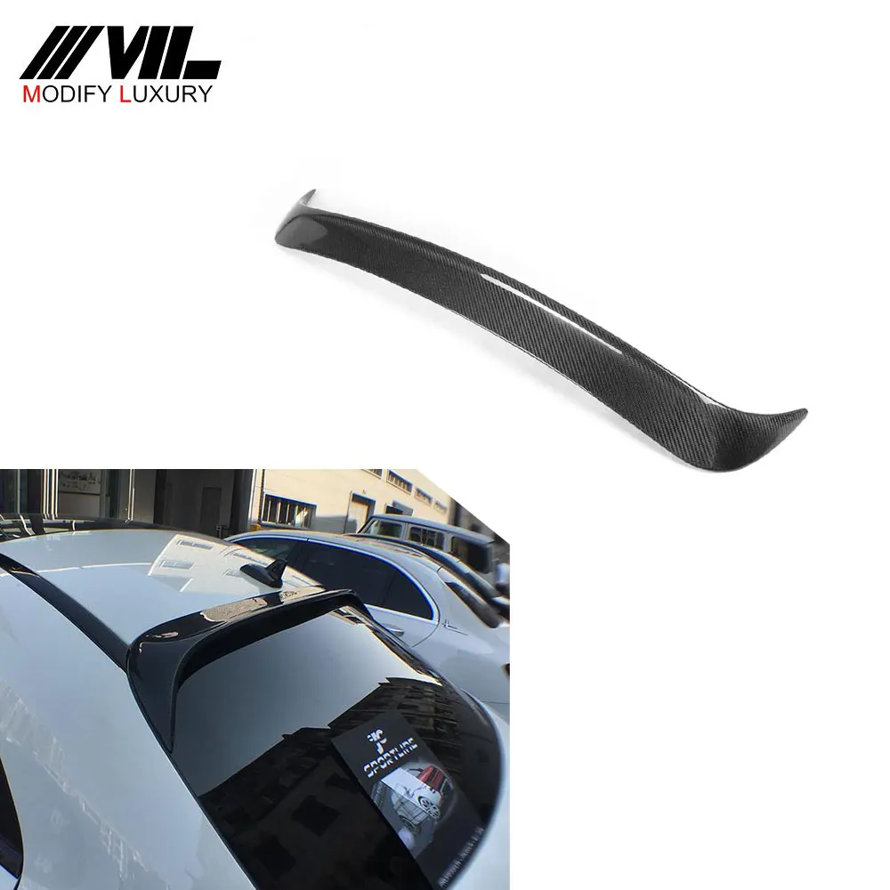 

Suitable for The Pai CLA-class carbon fiber rear roof spoiler is suitable Suitable for Mercedes C117, W117, CLA250, CLA45