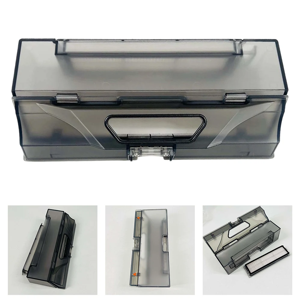 مزبلة بلاستيكية ABS مع فلتر لـ Trouver Rls3/ LDS Finder/600/300 لـ Mova L600 (rzls4) لـ Trouver FINDER لـ Dreame D9/D9