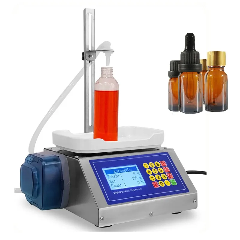 CSY1200 Filling Machine Peristaltic Pump Oil Filler Quantitative Weighing Liquid Essential Nail Polish Olive Oil Fragrance Oil