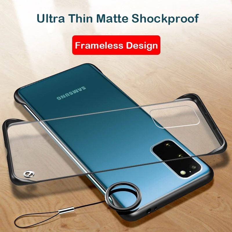 

Матовый чехол для Samsung Note 9, безрамный ударопрочный чехол для Samsung Galaxy S20 Ultra S10 S9 S8 Plus Note10 S10