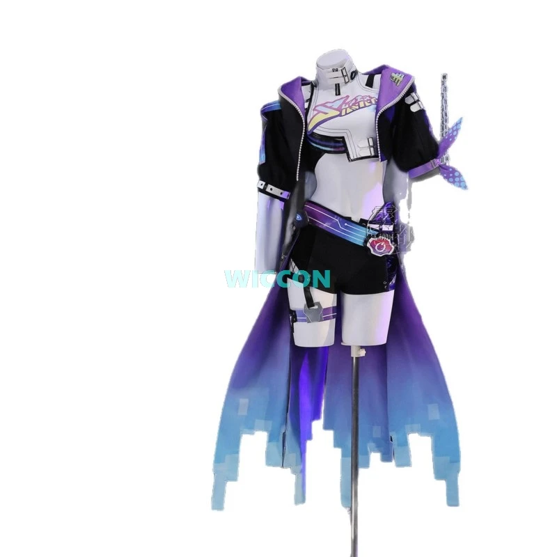 Game Cosplay Series: Honkai: Star Rail -Silver Wolf LV.999/SP Silver Wolf Cosplay Costume full set  Set Halloween  Play Outfit view 2