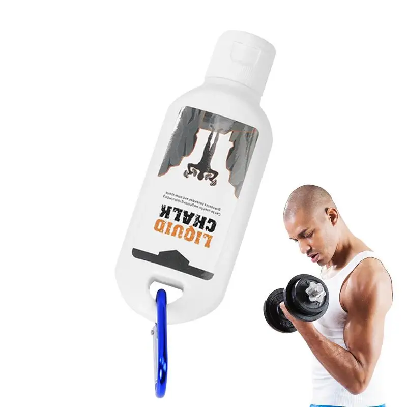 Gesso da palestra senza disordine Gesso per sollevamento Gesso per arrampicata su roccia 50ml Gesso per sollevamento pesi Gesso a mano Gesso a mano di lunga durata