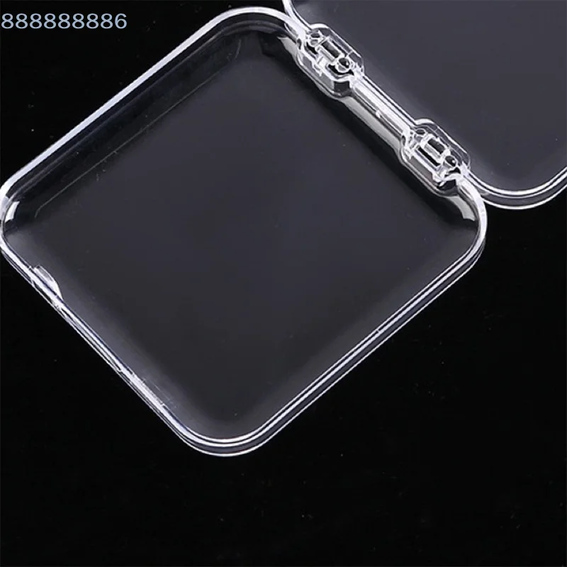 [B]Nail High-end Storage Jewelry Necklace Display Gift Box 1 Piece New Style Nail Art Storage Box Transparent Packaging Box view 4