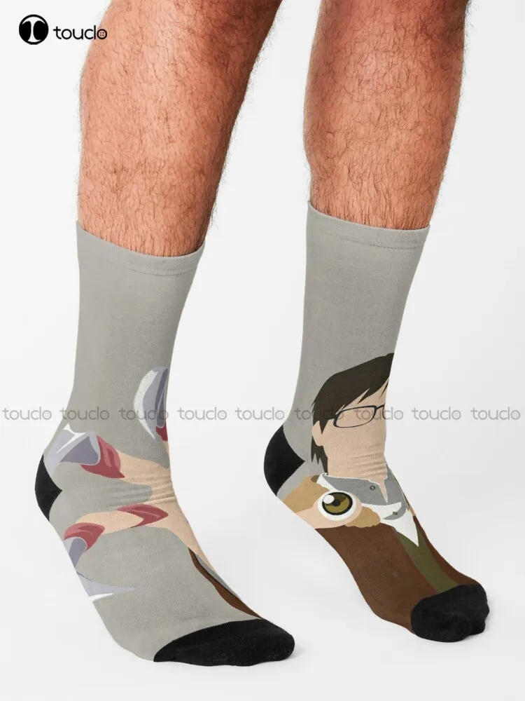 Parasyte Izumi Shinichi Minimalist Socks Personalized Socks 360° Digital Print Design Cute Socks  Creative Funny Socks Art