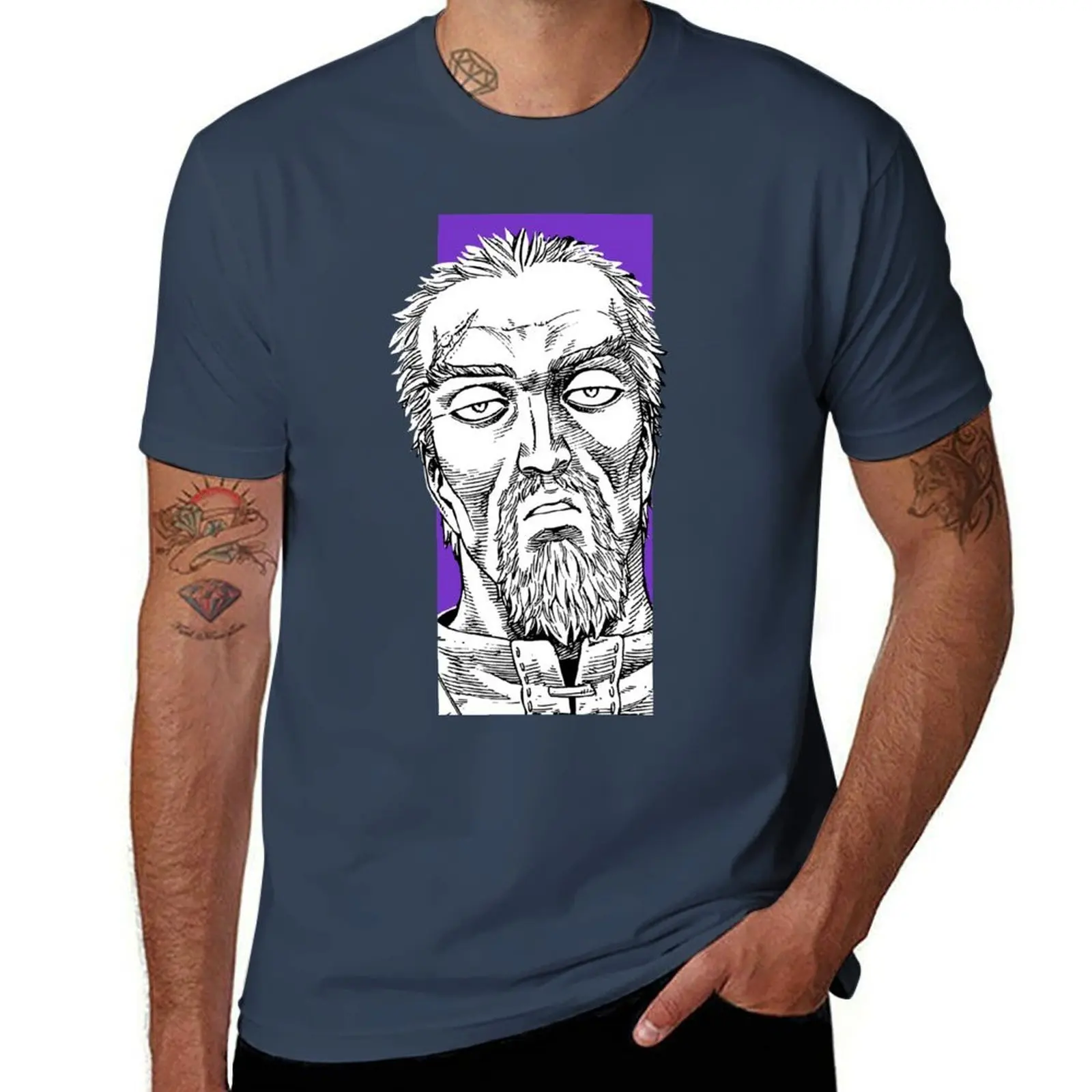 

Askeladd Vinland T-Shirt Plus Size Solid Color T-Shirt