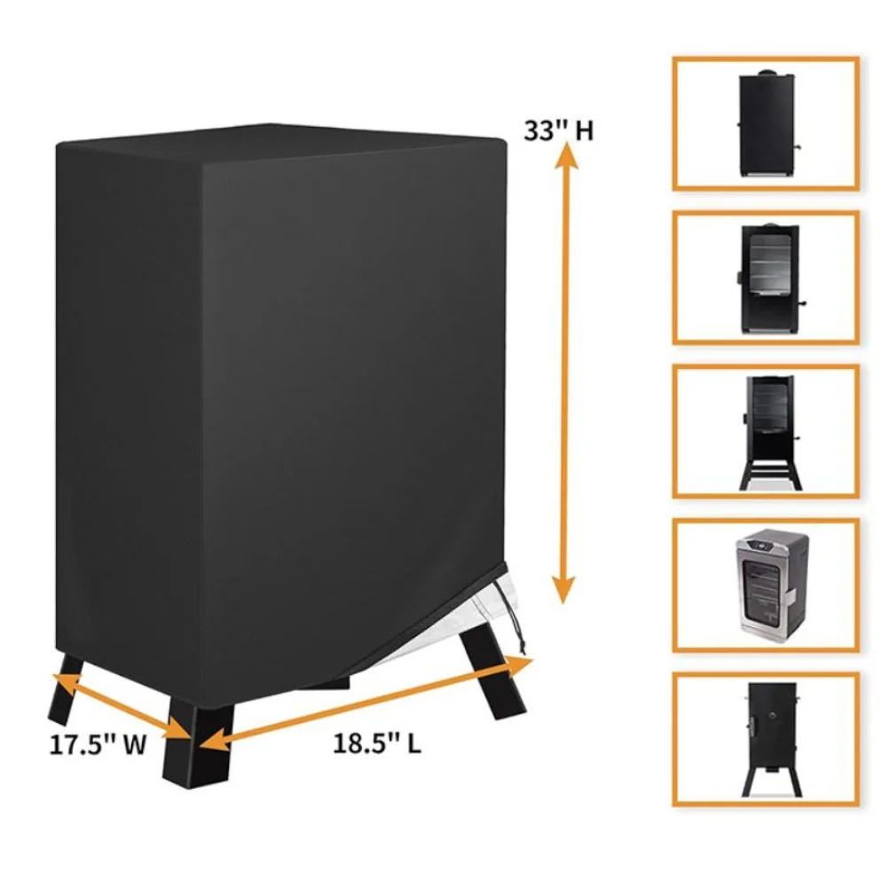 For Electric Grills BBQ Grill Protector Waterproof Grill Cover Outdoor Use Stormy Weather Protection Weather Resistant