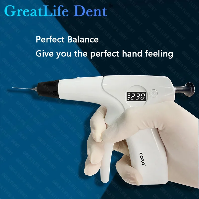 GreatLife-Mini stylo d'obturation dentaire COXO C-Fill, système d'obturation sans fil, remplissage endodontique 3D