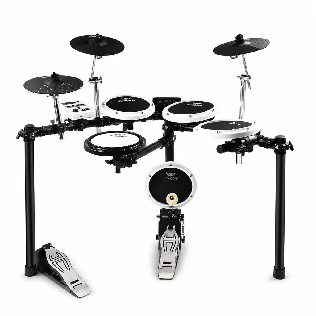 D‑X3S Electronic Drum Set 8 Inch Pads 3 Cymbals 333 Tones USB MIDI for Home Practice Stage Performance Beginner Drummers