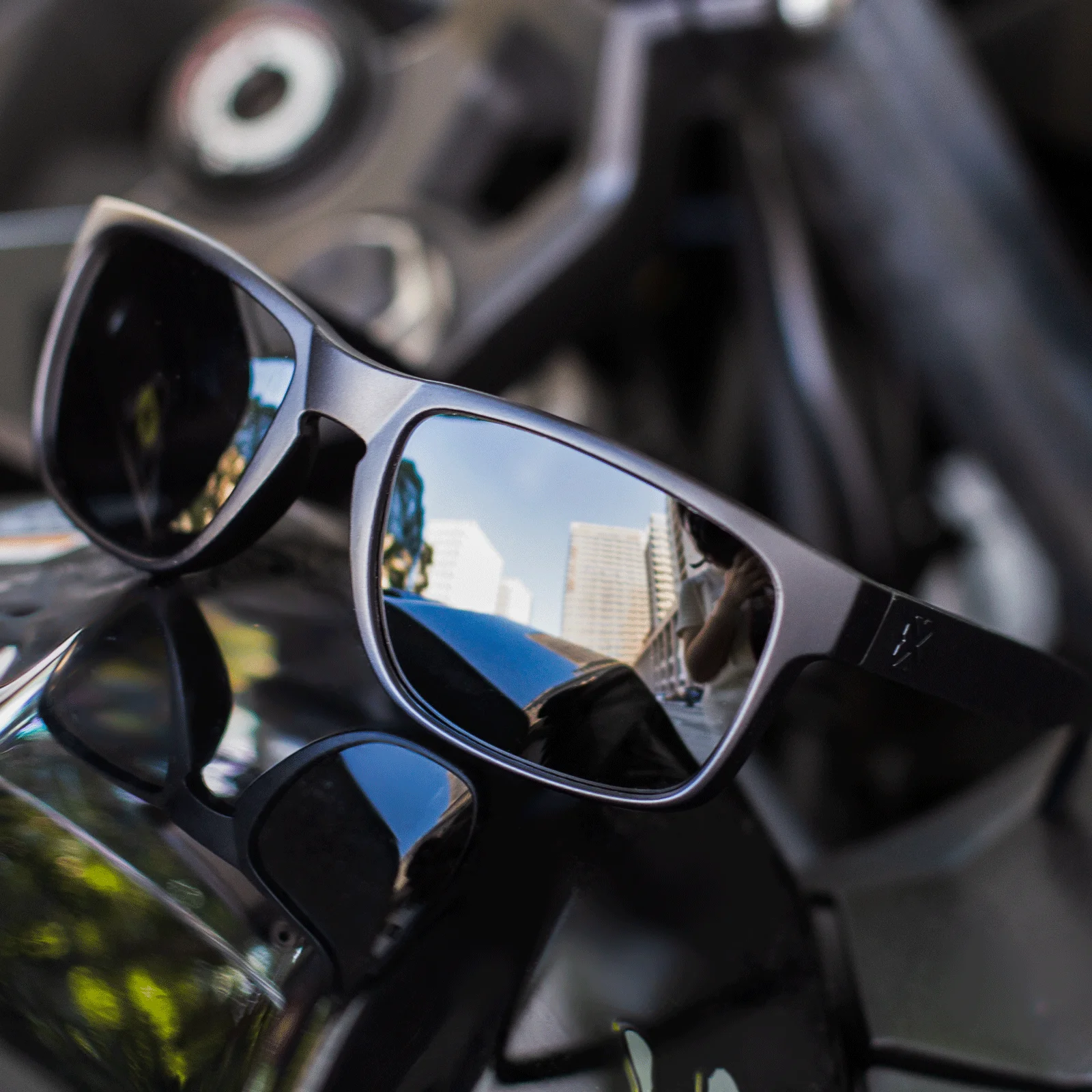 

MAXJULI Z87 Oversized Safety Sunglasses for Big Head Men XL Lightweight UV400 TR90 Protective Outdoor Glasses 8120XL