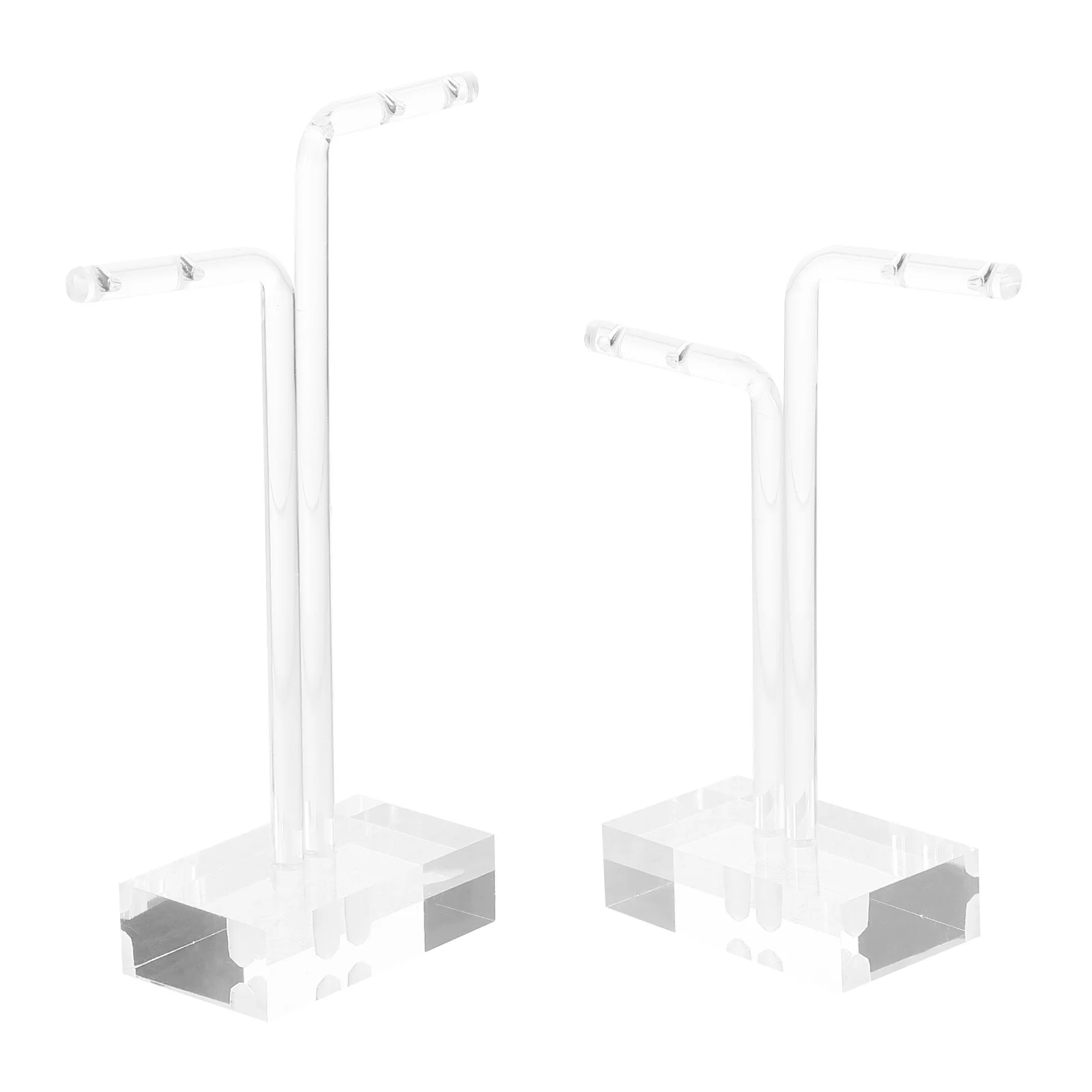 

2Pcs Earring Holder Small Desktop Display Stand Ear Stud Organizer Jewelry Rack for Retail Shop Home Decor Earring Holder