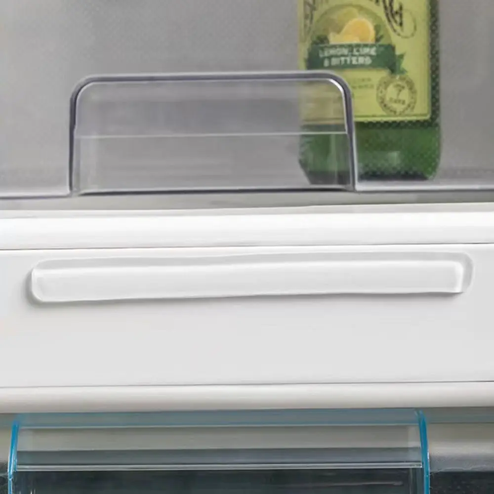 8Pcs/set Portable Rearview Mirror Plate Bar Car Door Edge Transparent Anti Scratch Protection Strip Anti-collision