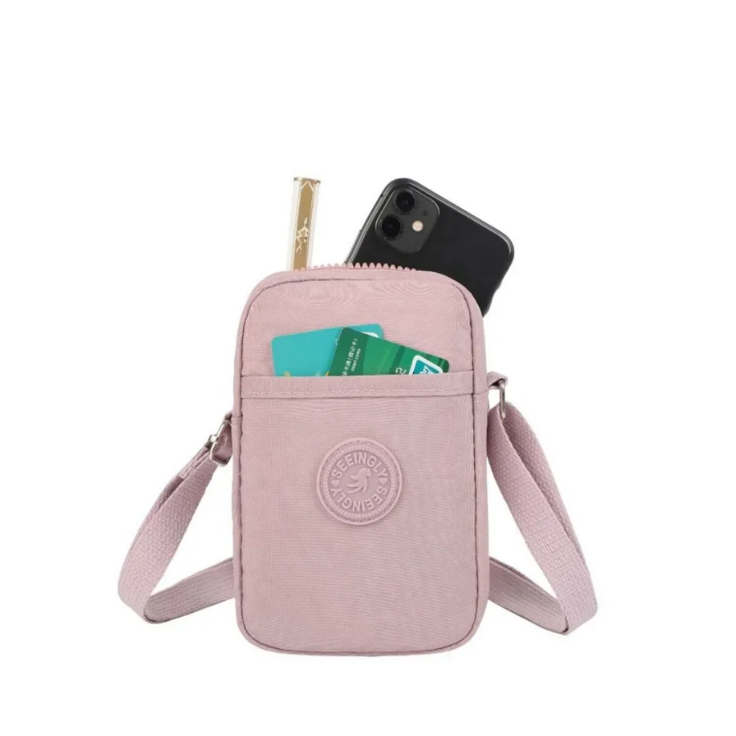 New Minimalist Phone Bag Waterproof Shoulder Bag Women Crossbody Bag Phone Pouch Student Coin Purse Key Lipstick Storage Bags