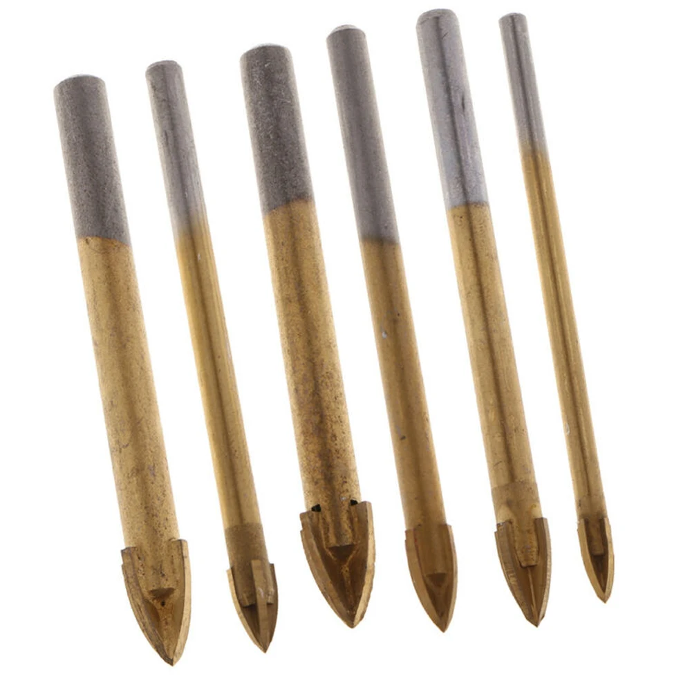 

For Porcelain Tile Concrete Drill Bits Metal Drill Bits Reinforced Head Small Cutting Resistance Smooth Drilling