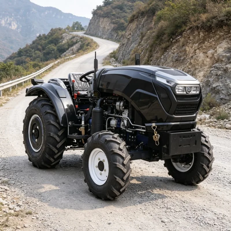 

Customized 2026 High Horsepower Four-Wheel Tractor, High Efficiency Energy Saving Wheeled Rotary Tiller, 4-Wheel Rotary Tiller