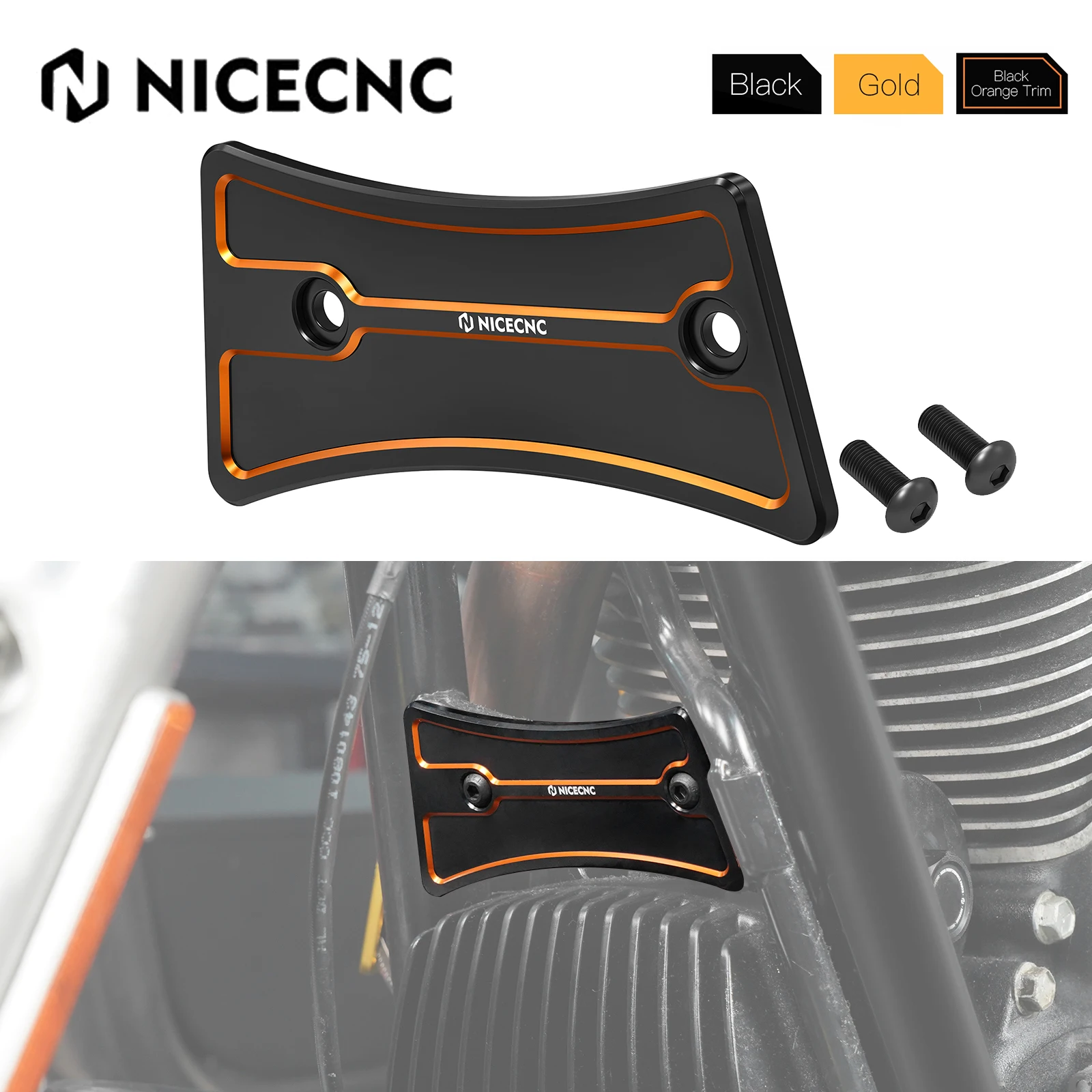 

For Harley Street Glide FLHX/Special FLHXS NICECNC Frame Downtube Crossbrace Cover Special FLHXS FLTRXS Road King FLHR FLHRXS
