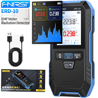 FNIRSI ERD-10 EMF Detector,4 in 1 EMF Radiation Meter with Curve Mode,EMF Reader Electromagnetic Field Radio Frequency Detector