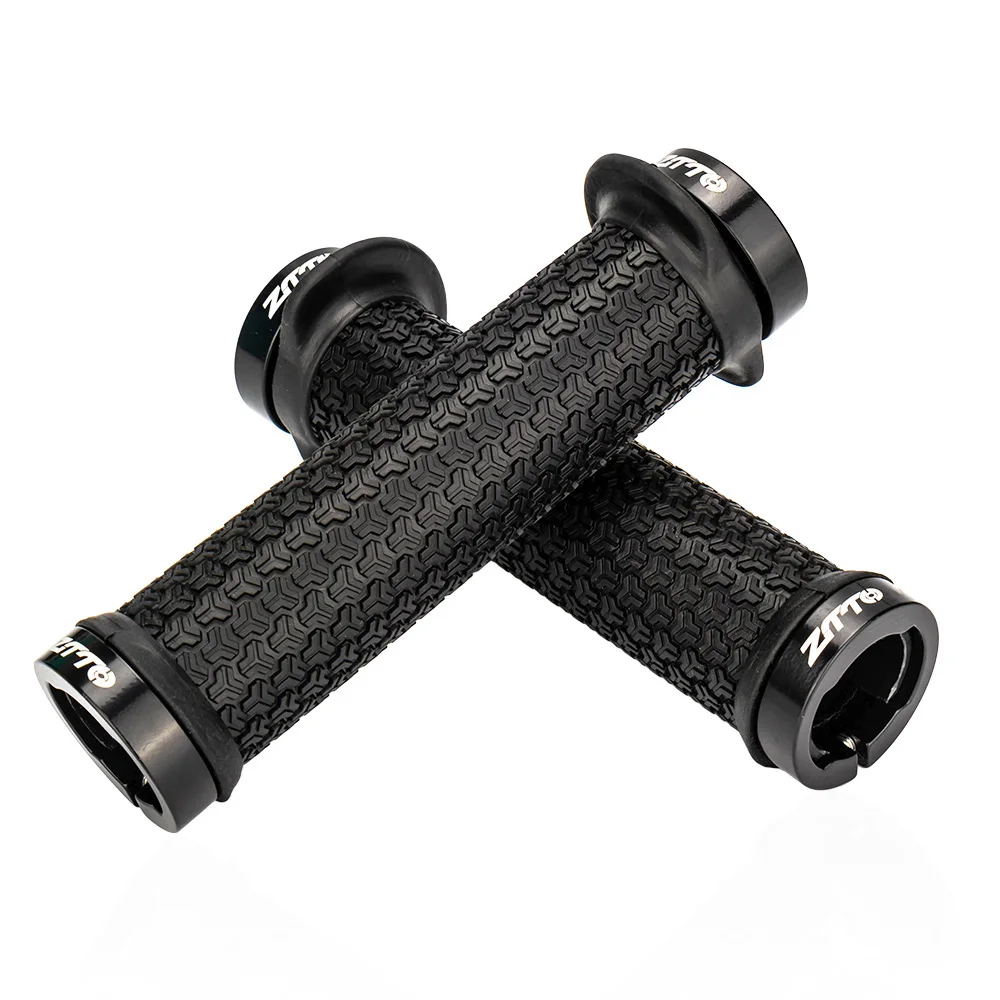 ZTTO MTB Dual Lock Grips High Quality Soft Rubber No-Slip