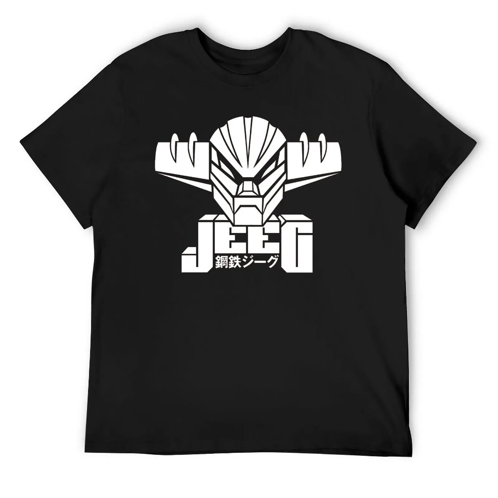 Mechas 02 Mazinger Z Steel Jeeg Robot Kotetsu Dark Great 5 Crewneck Humor Graphic High Grade Tees Vintage Tees Fitness USA Size