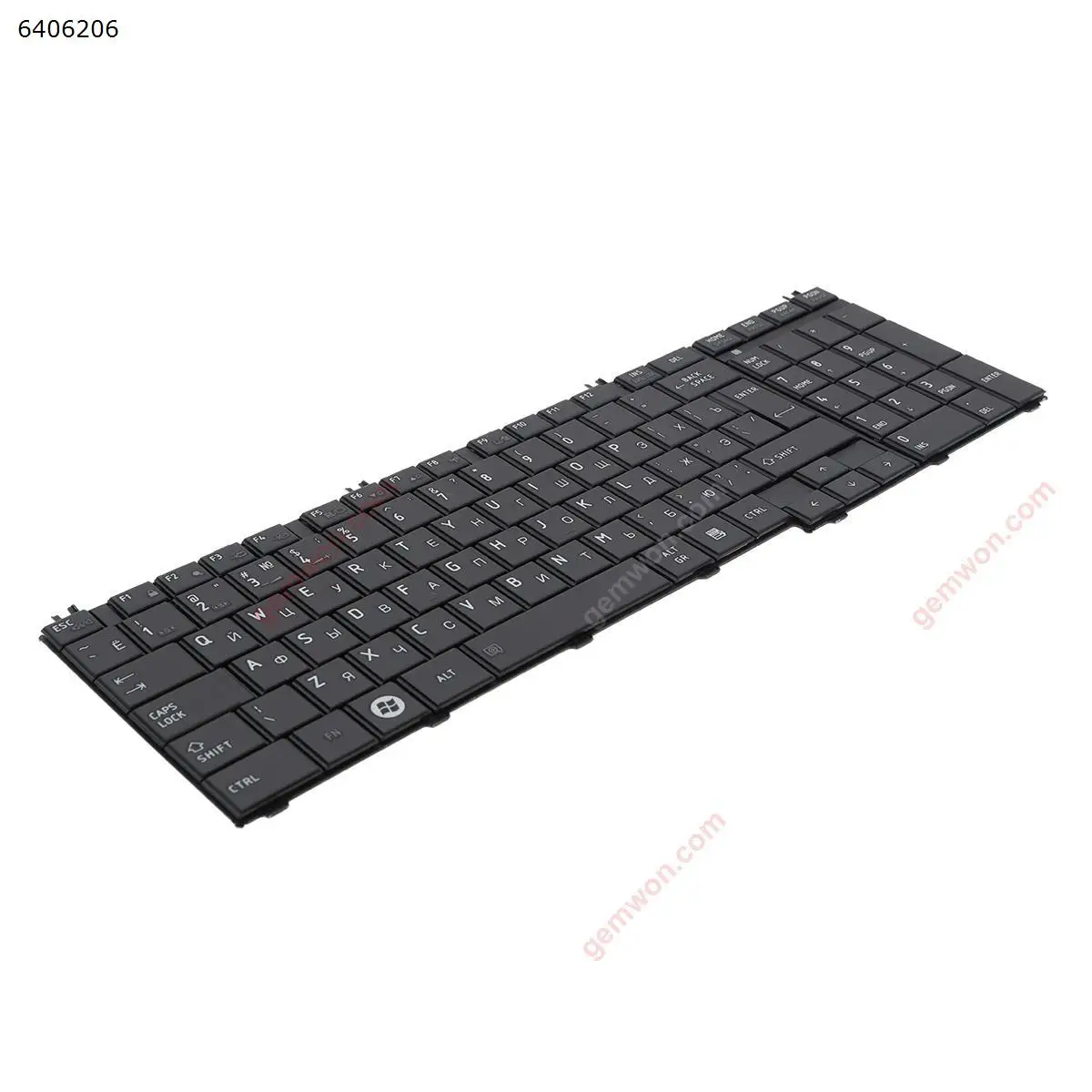 RU Laptop Keyboard for TOSHIBA Satellite C650 C660 L650 L670 Black