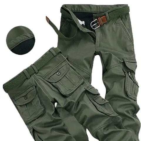 Men's Winter Cargo Pants Plus Size UNION ARMY