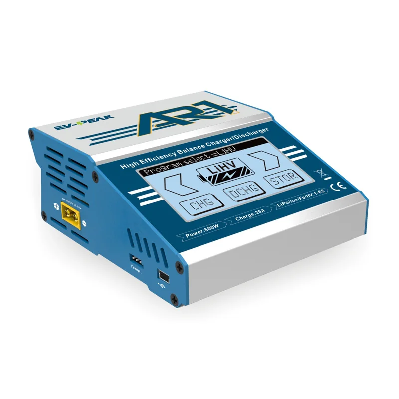 

For EV-PEAK AR1 25A Multi Function Intelligent Touch Screen Balance Charger / Discharger with 32V 25A DC Power Supply
