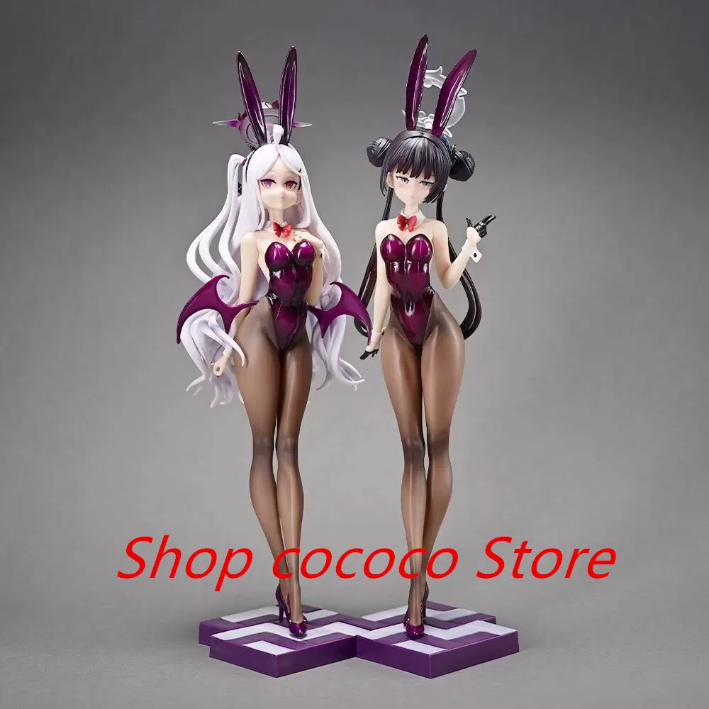 Синий архив 30 см Sorasaki Hina Ryuge Kisaki Bunny Ver. Фигурка из ПВХ, аниме-фигурка, модель игрушки, коллекция кукол, подарок