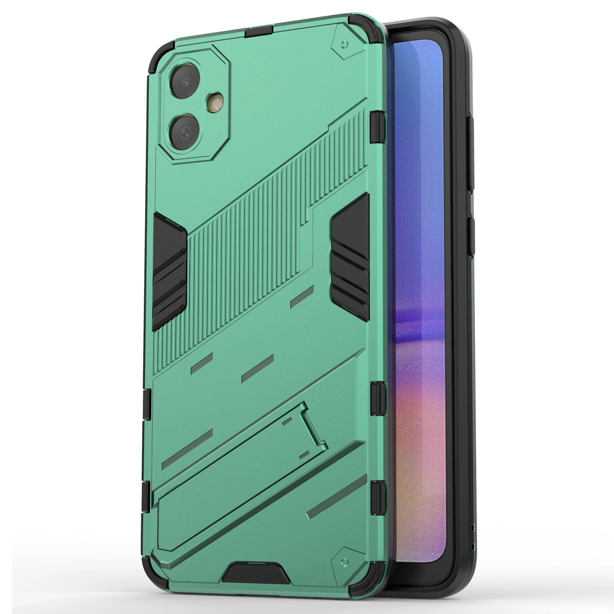 

For Samsung Galaxy A05 4G Case Kickstand Protective Phone Cover - Green