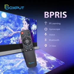 BOXPUT BLE Bts BPR1S 5.0 BT Remote control with Voice Gyroscope BT Wireless Air Mouse IR Learning for Smart TV Box and PC