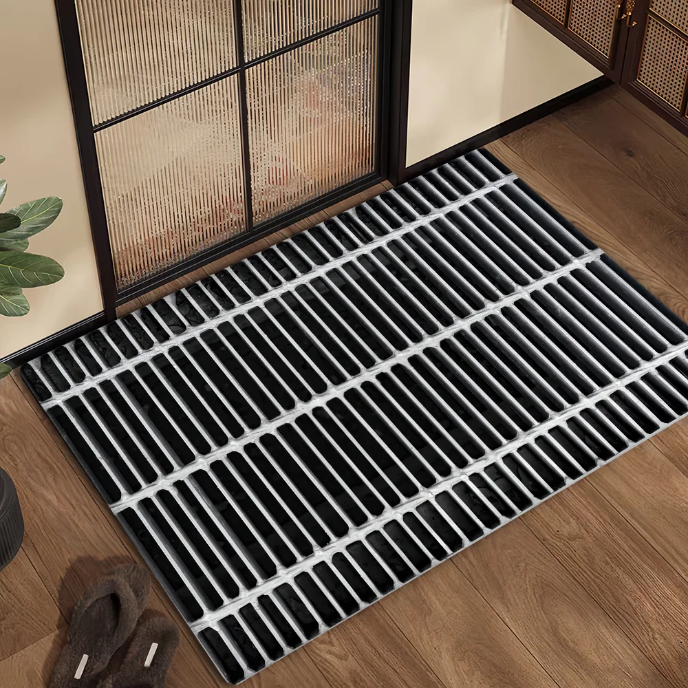 Cast Iron Drain Grate Door Mat - Kitchen 评论和价格