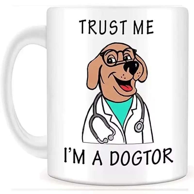 I'M A DOGTOR Mugs, Doctor Mugs Coffee Mug, Magic Mugs, Nurse Gift, Midwife Dentist Cups, Friend Gifts