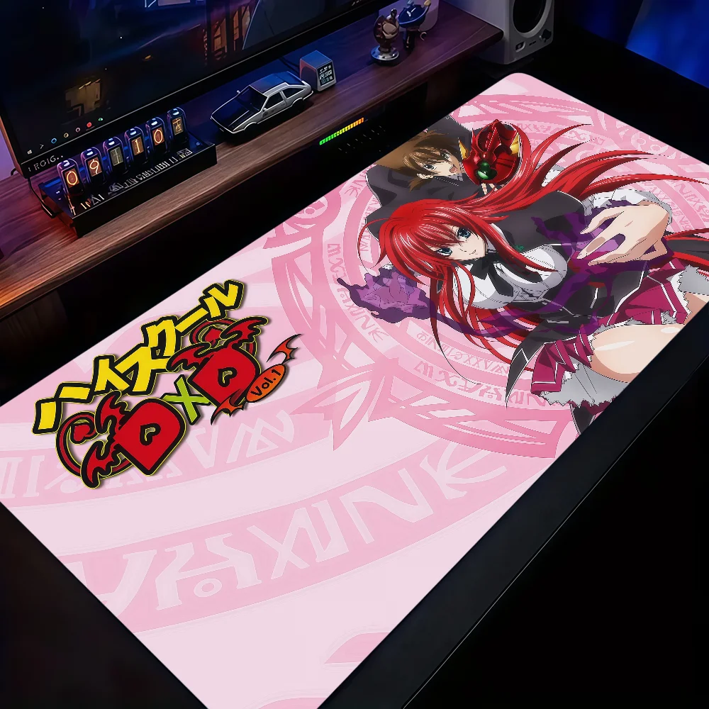 H-High School DxD Rias Gremory Mouse Pad Non-slip Thickened MousePad Large Writing Lockedge Office Student Gaming Cushion