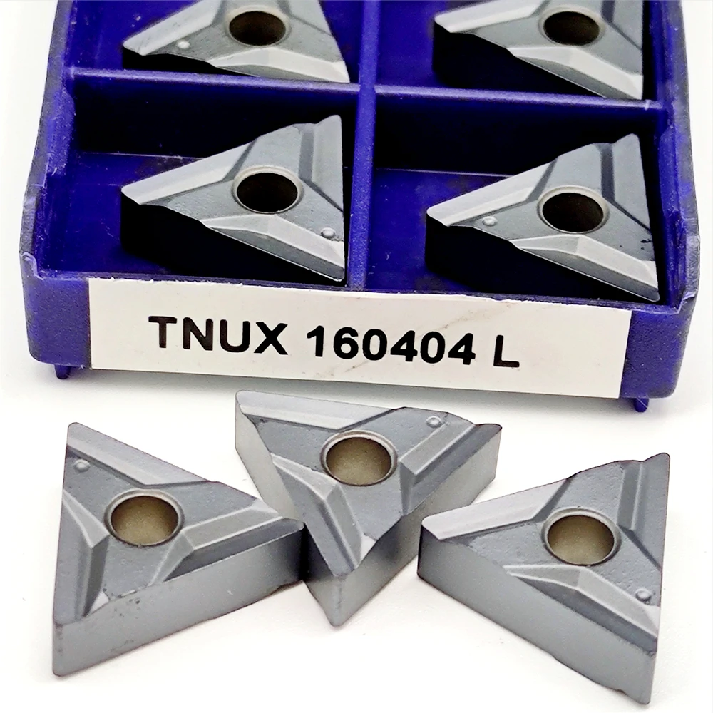 Carbide Insert TNUX 160408L CNC Cutting Metal Tool Milling Cutter Turning Tool Lathe TNUX160404L NN LT10 Hard Alloy Blade