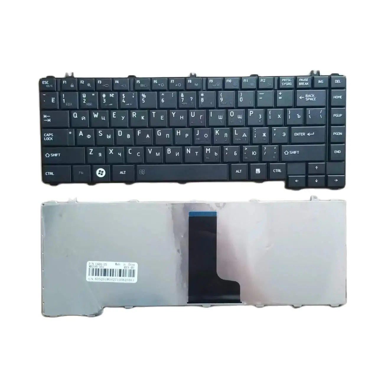 

New Russian Turkish Thai Keyboard For Toshiba Satellite C600 C600D L640 L600 L600D L645 L645D L730 L735 L735D L745 RU TR TI