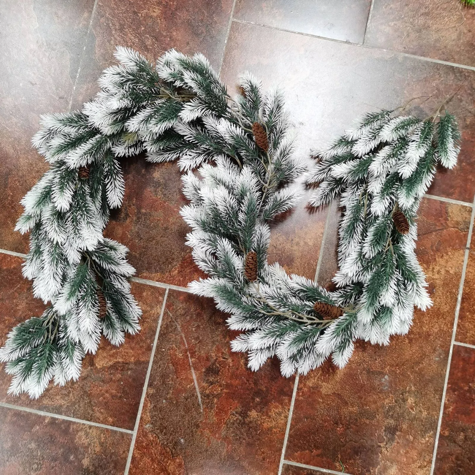 Christmas Garland Artificial Pine Garland For Outdoor Or Indoor Garden Green Fireplaces Holiday Party Decorations 1.8/1.9/2.7m