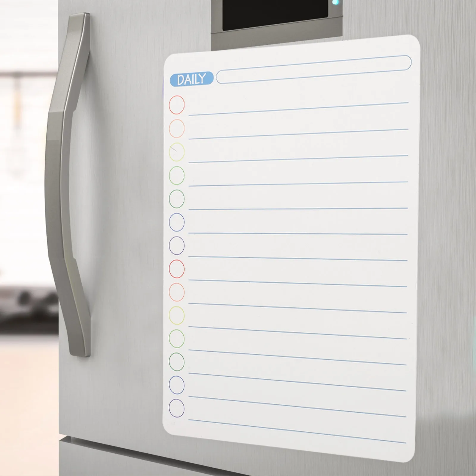 

6 шт. магнитные доски для ежедневного планировщика, портативные доски для сухого стирания для холодильника, доска объявлений со списком дел