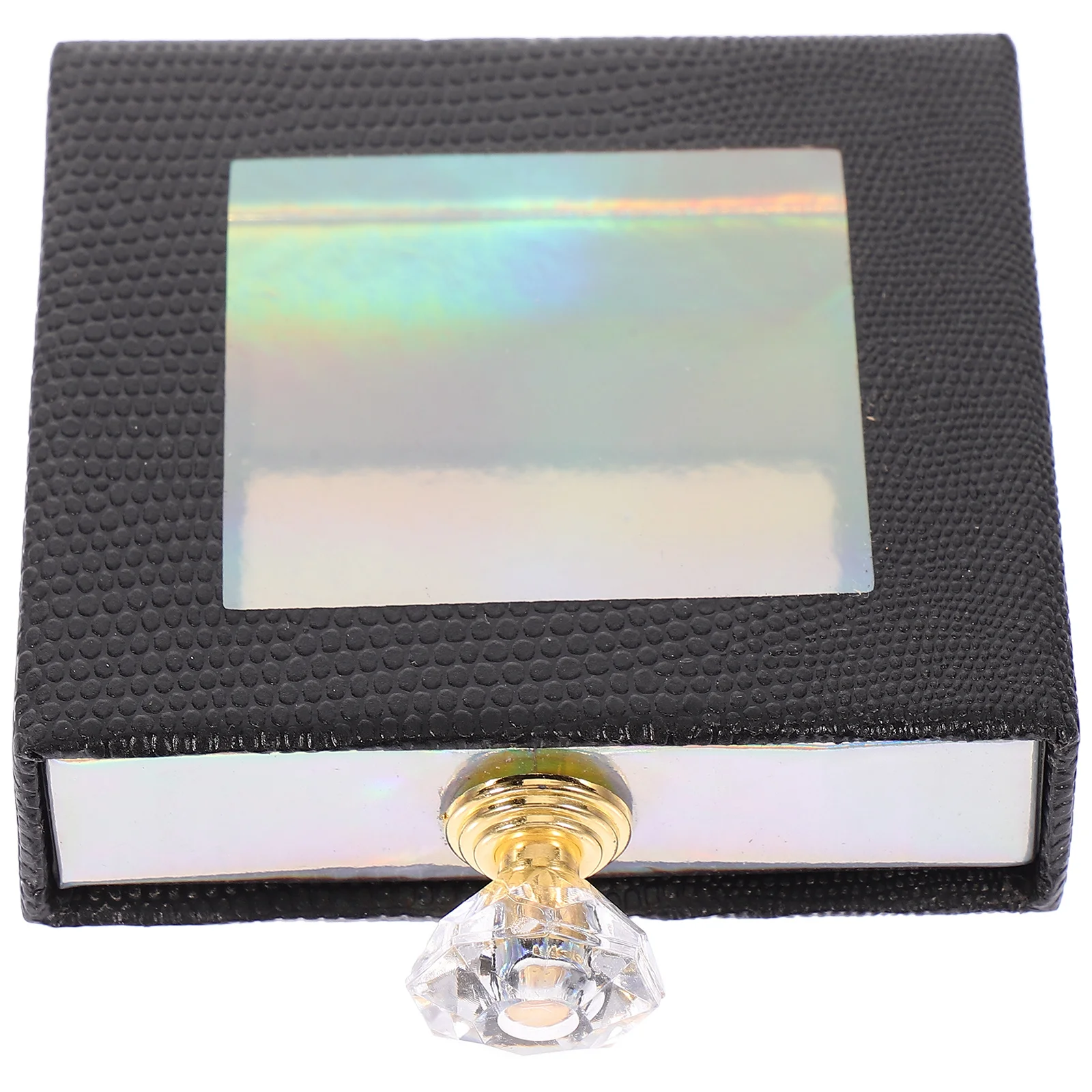 1 pçs caixa de cílios postiços qualidade premium material de placa dura desempenho estável longo tempo de serviço decorativo prático viagem em casa