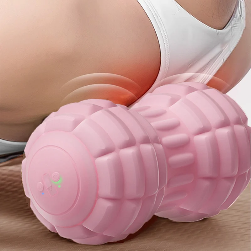 

Peanut Vibrating Massage Ball 3D Three-Dimensional Texture High Torque Motor Food-Grade Silicone Body Muscle Deep Tissue Massage